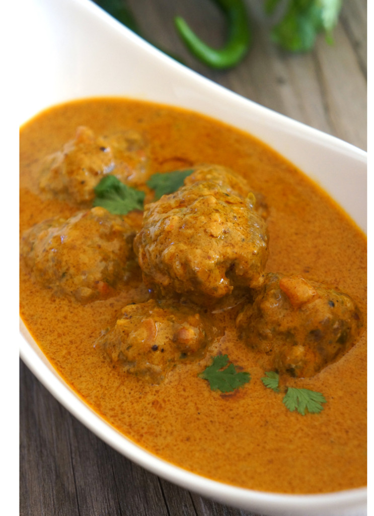 Meat ball curry2