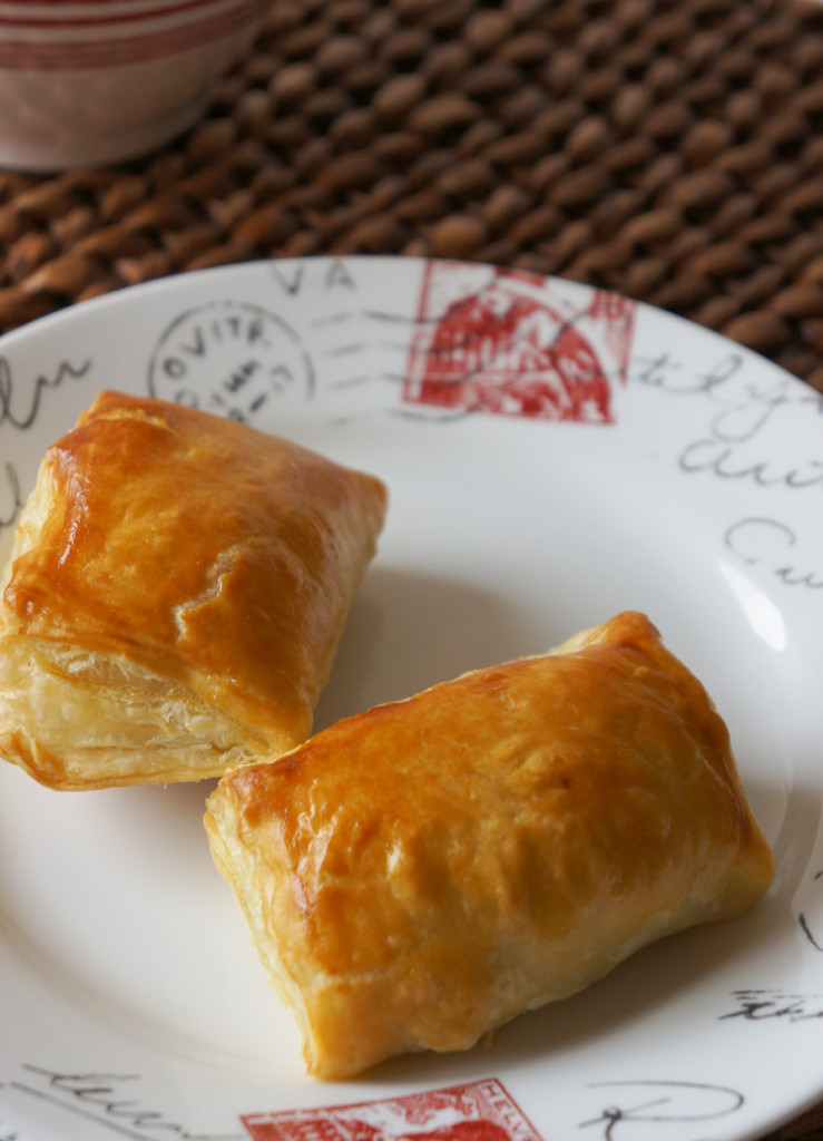 Minced Chicken and Egg Puffs